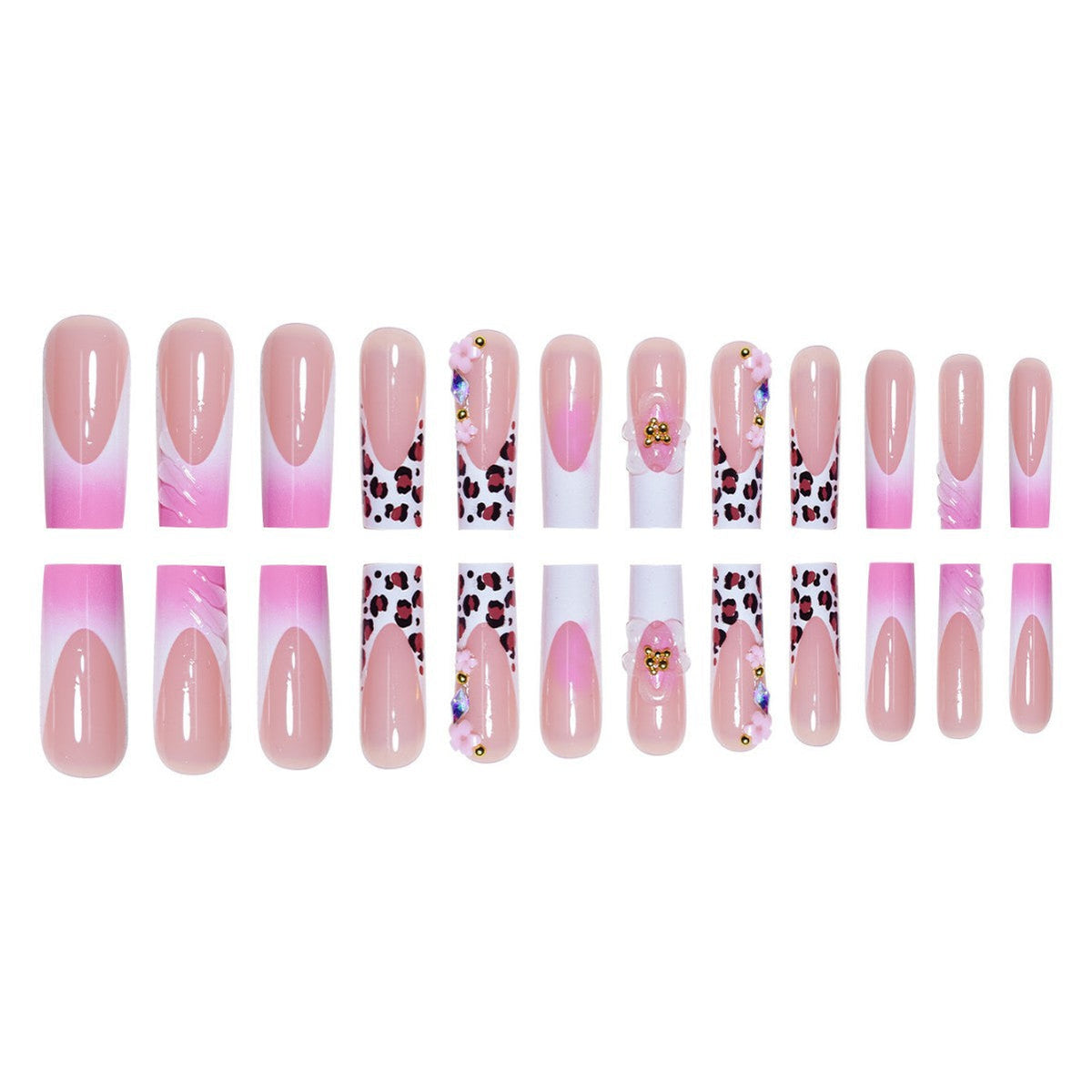 Decorative Press-On Nail Kit - Taalita Design
