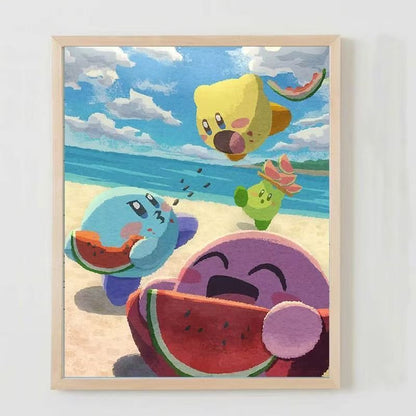 Adventure-Themed Wall Art Featuring Animated Characters