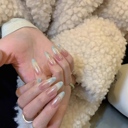 Shimmering Acrylic Nail Set