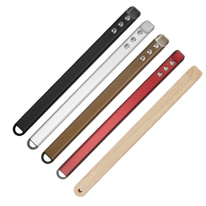 Ergonomic Handle Perforated Pizza Peel and Serving Spatula in Stainless Steel