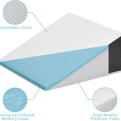 Ergonomic Sleep Wedge Pillow with Adjustable Design