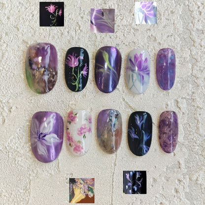 Themed Nail Art Design Set - Creative Collection