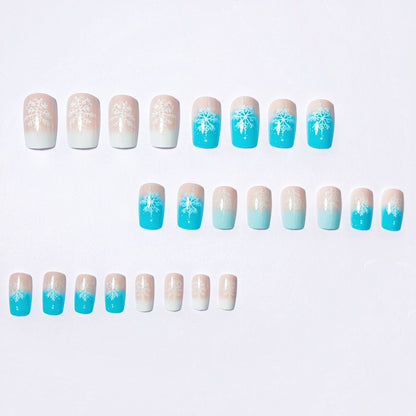 Winter Wonderland Nail Art – Creative Design for Festive Nails