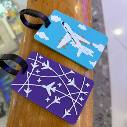 Airplane Design Travel Bag Tag