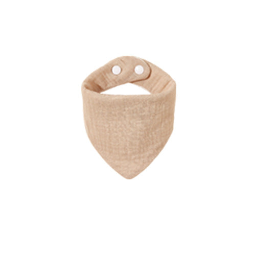 Adjustable Bandana Bib in Muslin Fabric