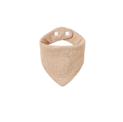 Adjustable Bandana Bib in Muslin Fabric