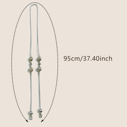 Eyewear Retainer with Adjustable Strap