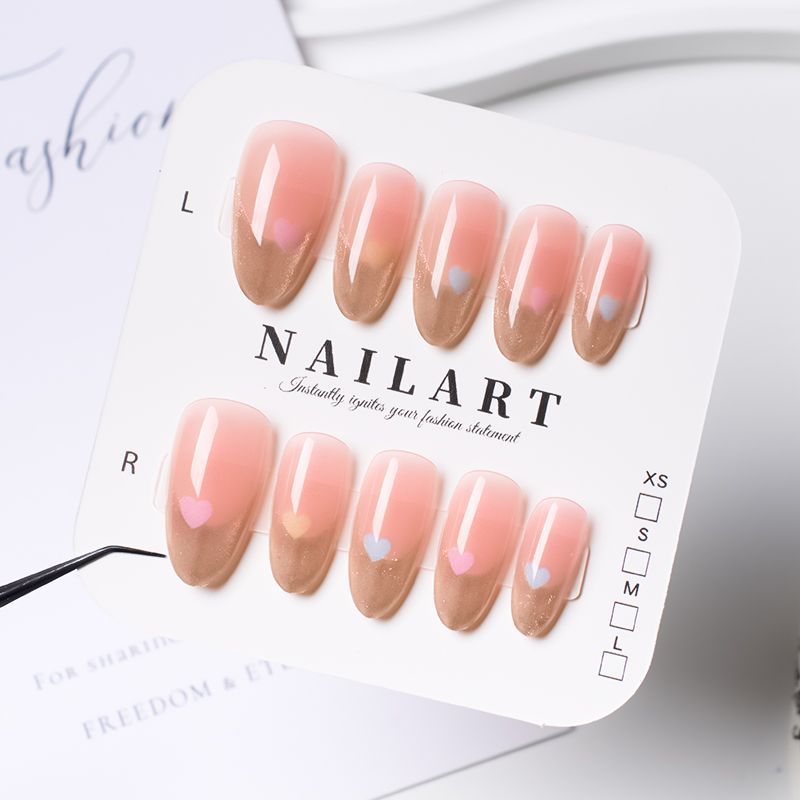 Cute Character Design Press-On Nail Set