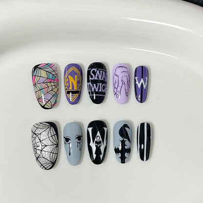 Glitter Nail Art Set with Ombre Design