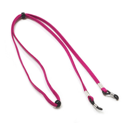 Suede Eyewear Strap with Adjustable Fit