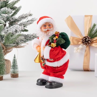 Dancing Santa Claus Holiday Decoration for Festive Home Decor – Free Shipping