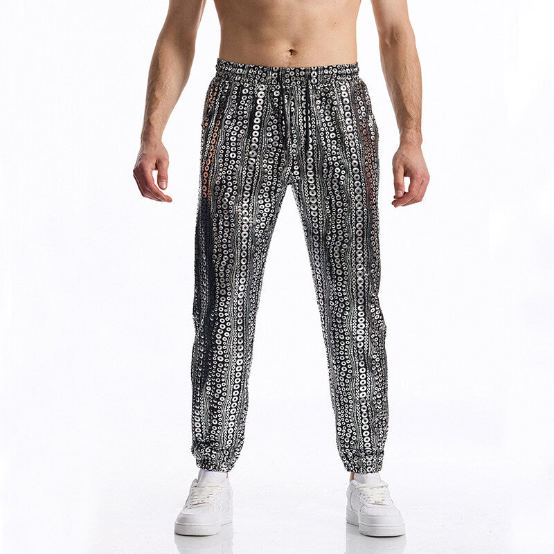Shiny Suspenders for Men - Ideal for Parties