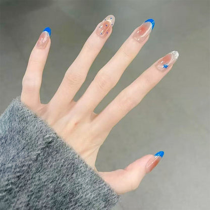 Glitter Nail Art Set with Ombre Design