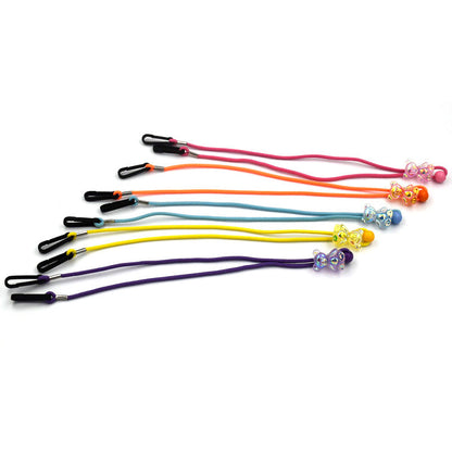 Bead-Detail Adjustable Eyewear Holder
