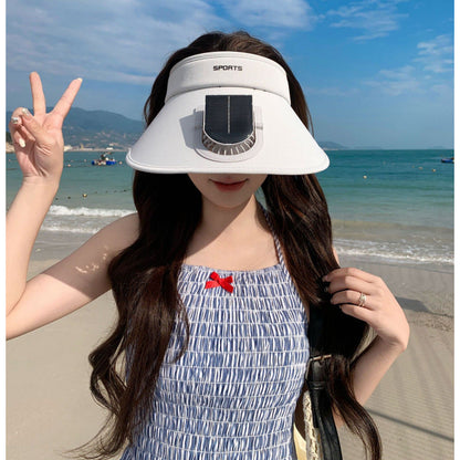 Sun Visor with UV Protection and Built-In Smartphone Holder