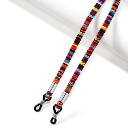 Beaded Necklace with Adjustable Length