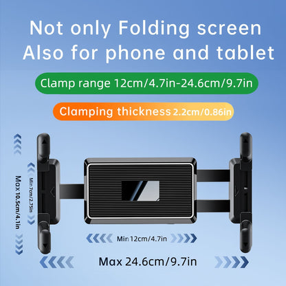 Telescopic Car Windshield Tablet Holder with Heavy-Duty Suction Mount