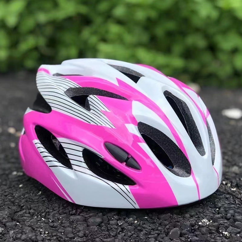 Adjustable Road Cycling Helmet with Aerodynamic Ventilation System