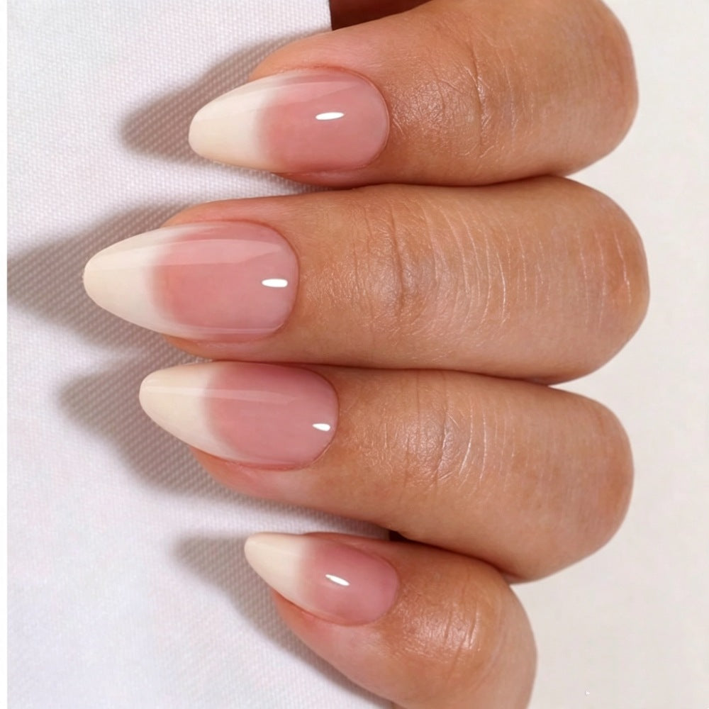 Gradient Almond-Shaped Press-On Nail Kit