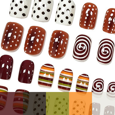 Nail Art Enhancements with Creative Patterns