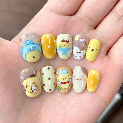Glitter Nail Art Set with Ombre Design