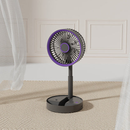 Portable Desk Fan with Adjustable Height
