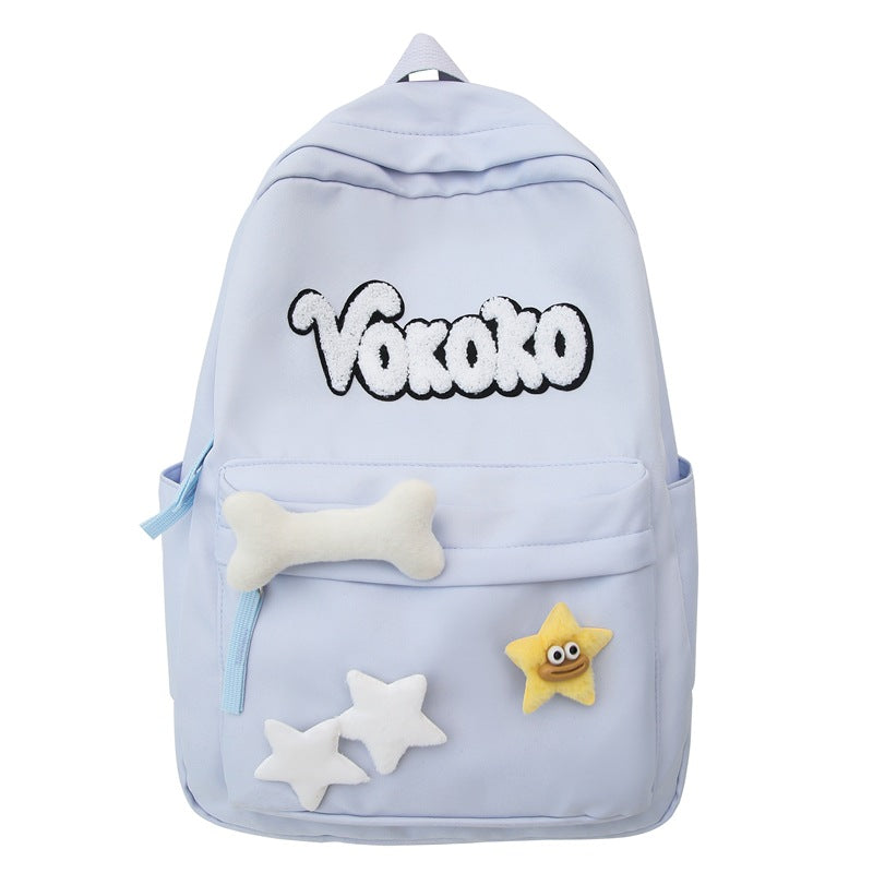 Plush Backpack for School with Animal Designs