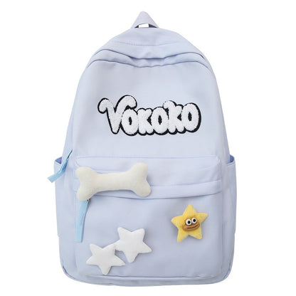 Plush Backpack for School with Animal Designs