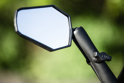 Set of Adjustable Rearview Mirrors for Motorcycles