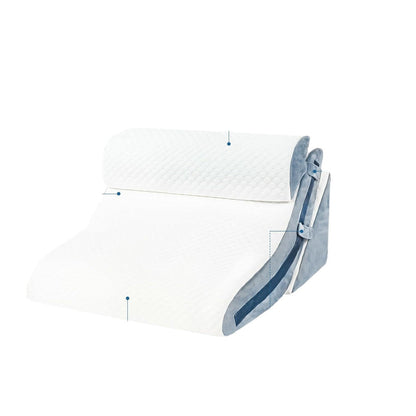 Elevated Sleep Wedge Pillow with Adjustable Height