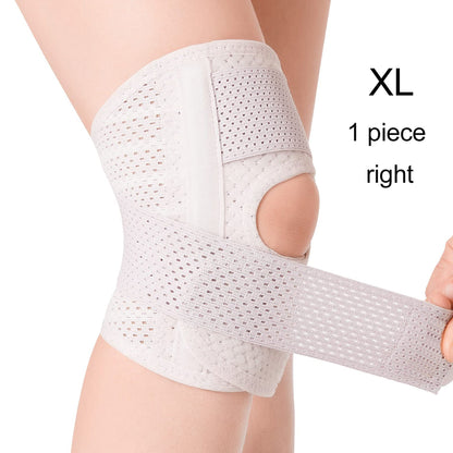 Open Patella Knee Support Brace with Adjustable Design