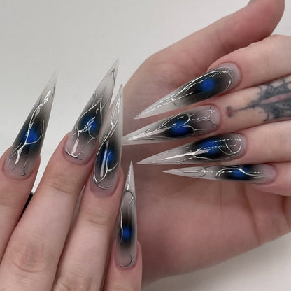 Creative Stiletto Nail Tips for Extensions