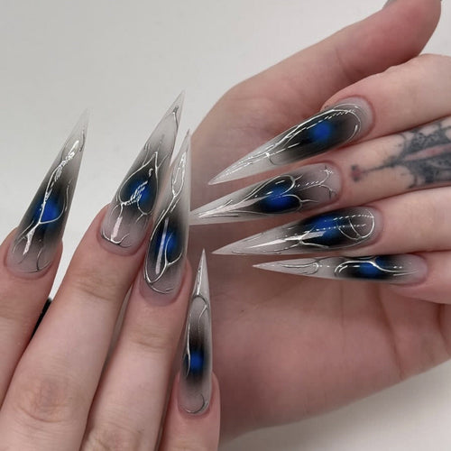 Creative Stiletto Nail Tips for Extensions