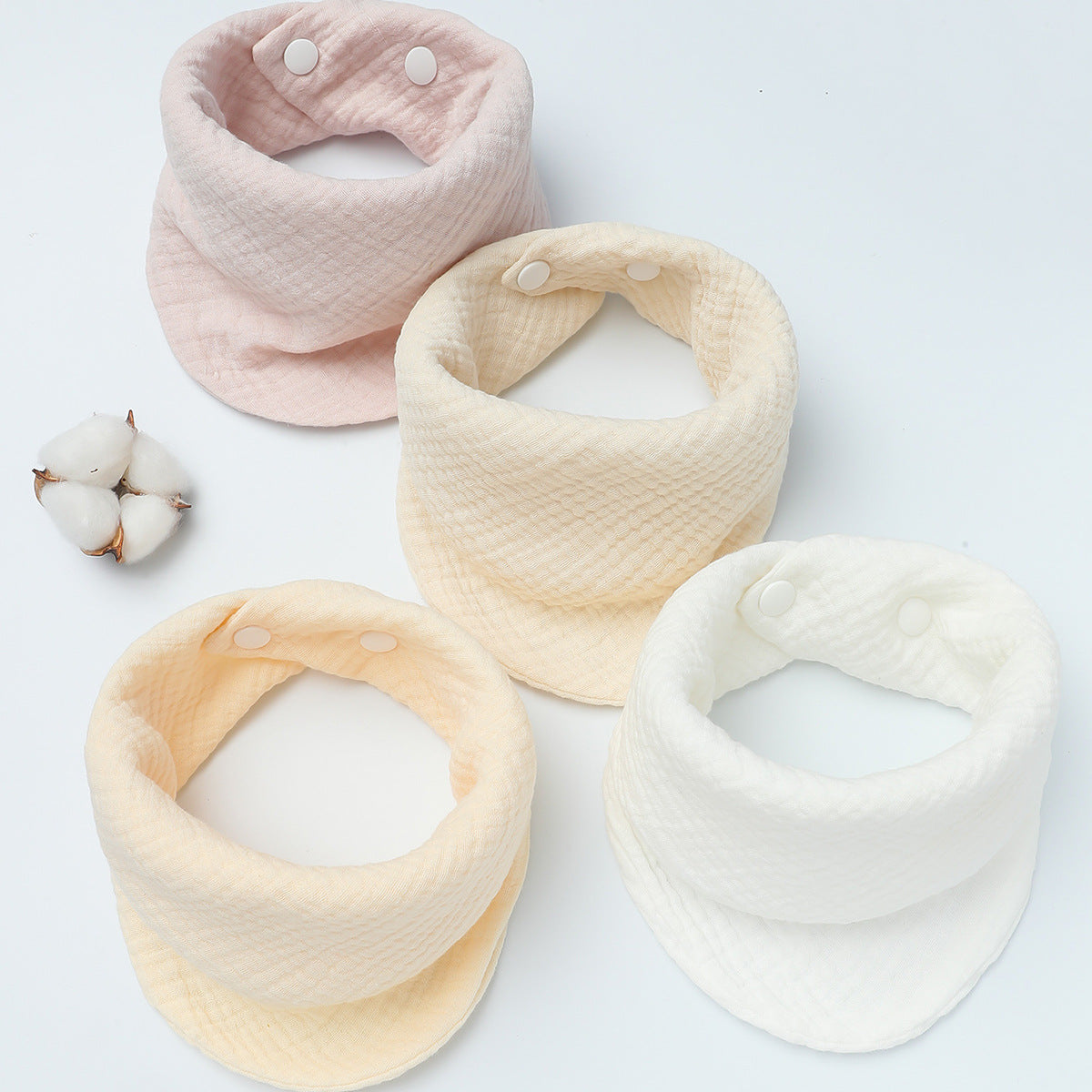 Reversible Cotton Scarf with Adjustable Design