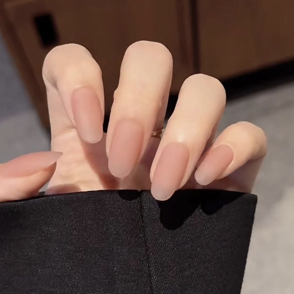 Press-On Nails with Artistic Ocean Theme Design