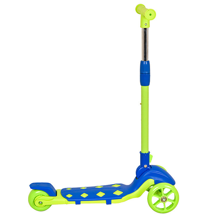 Lean-to-Steer Scooter with Adjustable Features