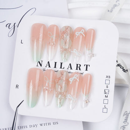 Cute Character Design Press-On Nail Set