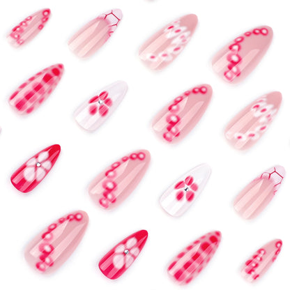 Artistic Design Nail Extensions in Modern Style