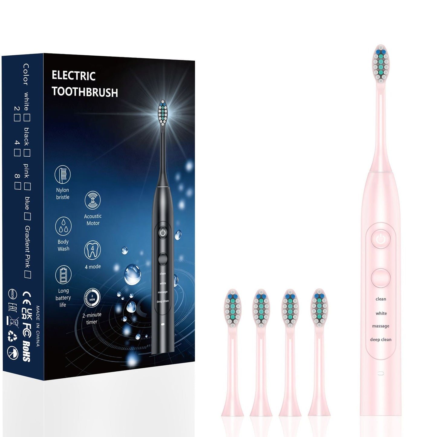 Electric Toothbrush for Enhanced Whitening
