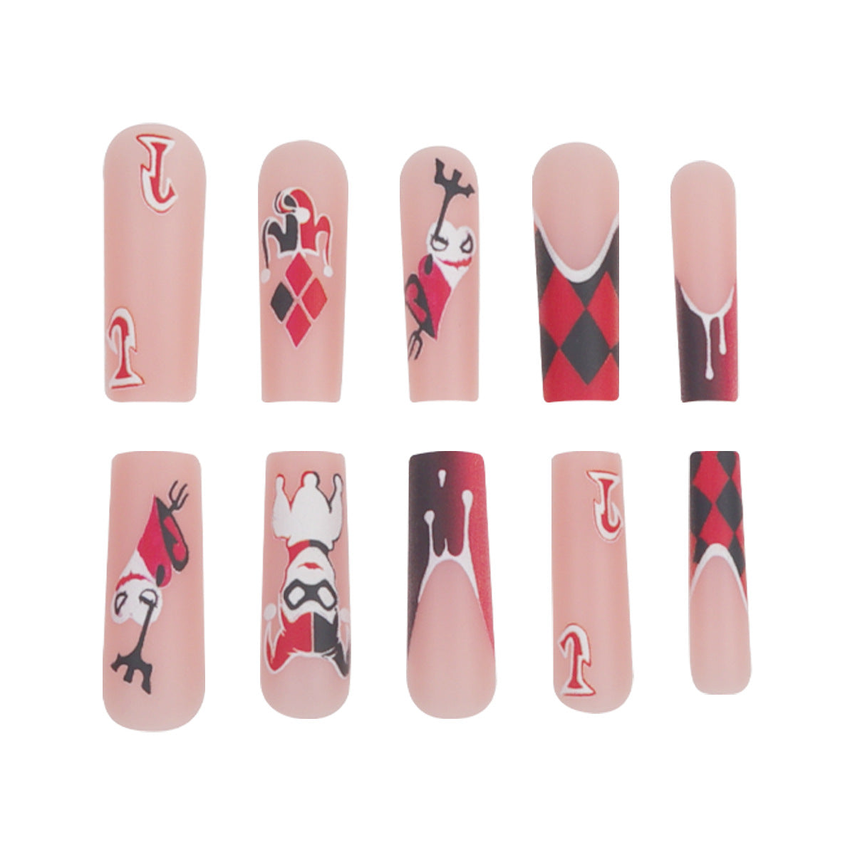 Themed Press-On Nails for Creative Looks