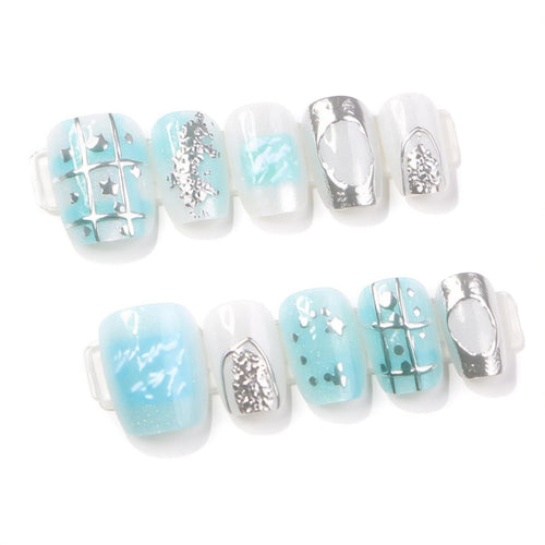 Press-On Nail Set - Decorative Designs