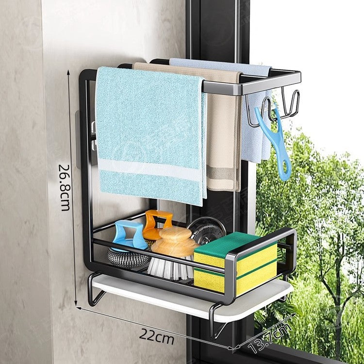 Extendable Dish Drying Rack for Kitchen Use