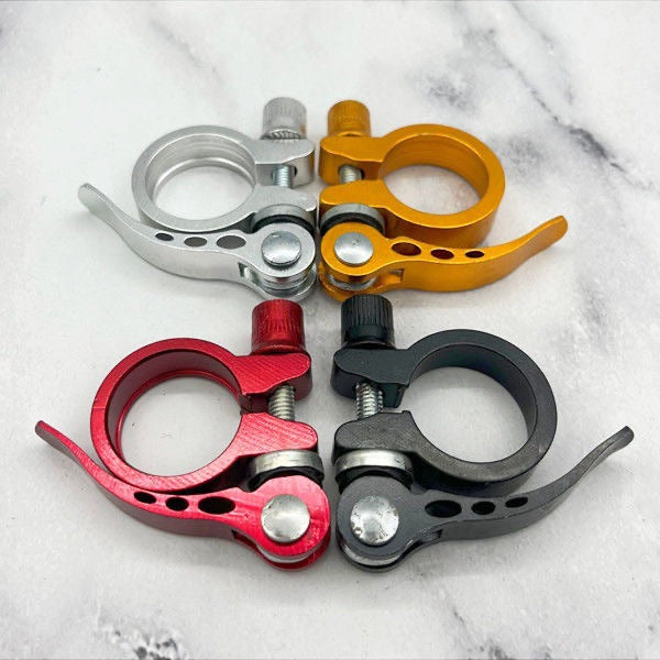 Aluminum Bike Seat Clamp with Adjustable Design