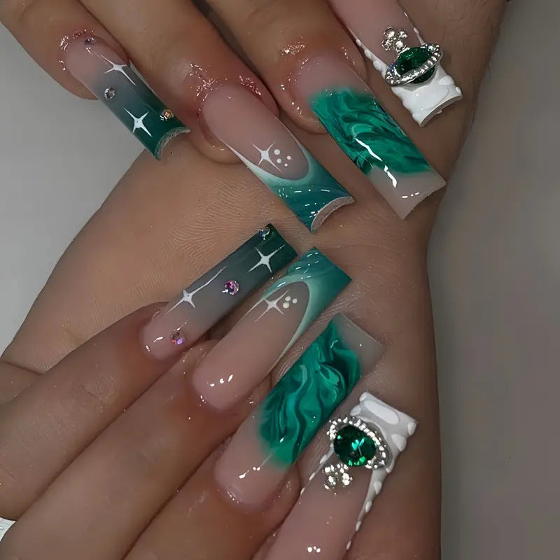Creative Press-On Nail Art Extensions