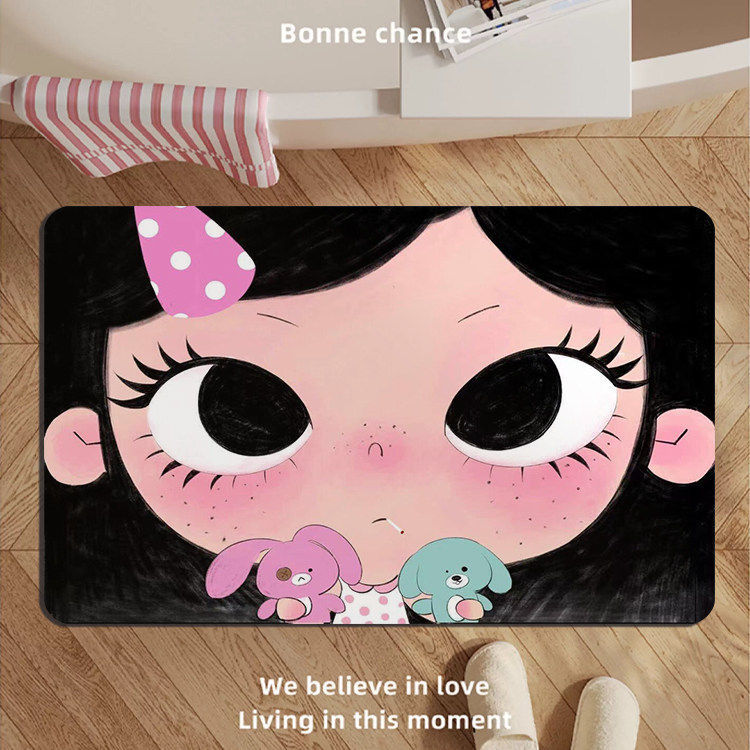 Cute Cartoon Character Bath Rug