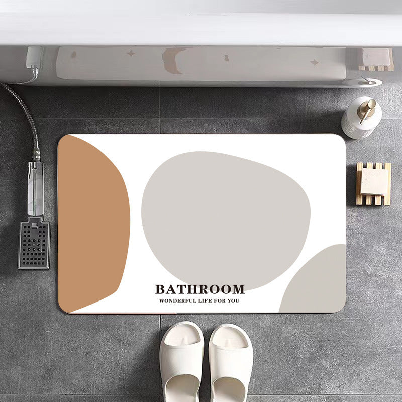 Abstract Scenery Bath Mat