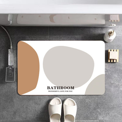 Abstract Scenery Bath Mat
