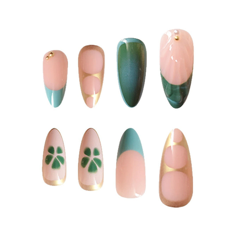 Creative Press-On Nail Extensions Featuring Distinctive Patterns