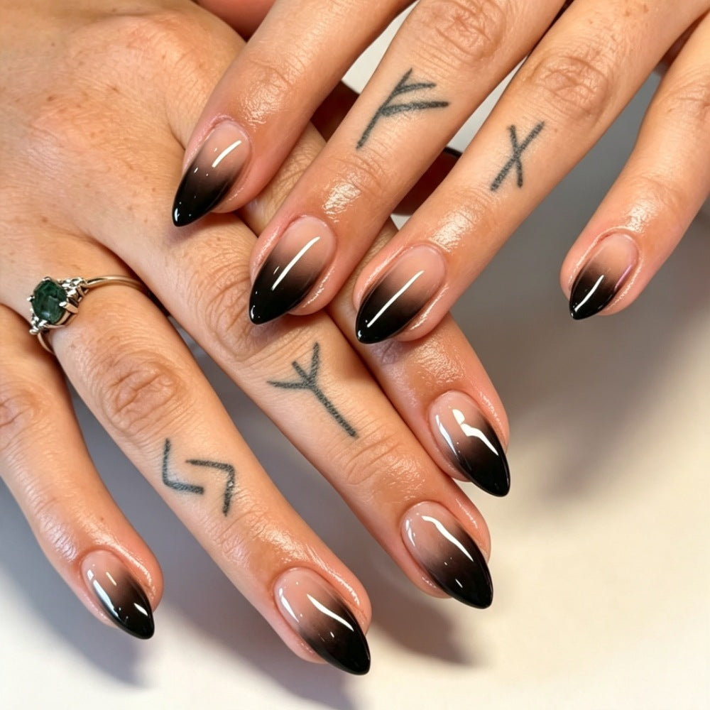 Elegant Press-On Nails in Almond Shape