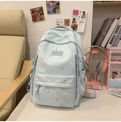 Lightweight School Backpack with Fun Character Design